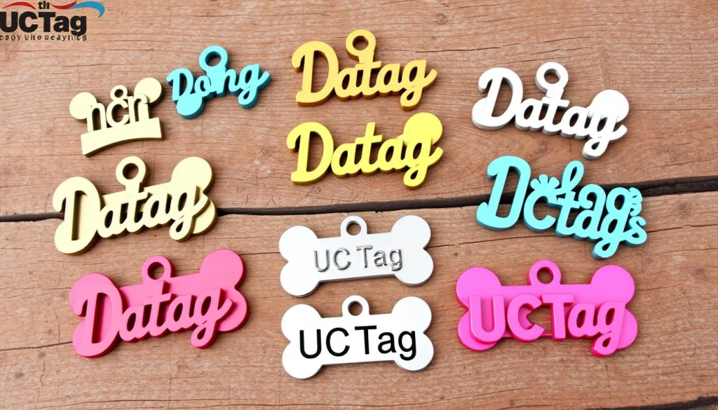 Affordable custom metal dog name tags