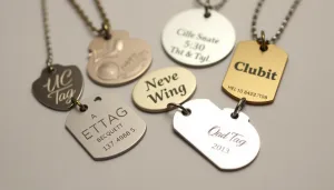 Best custom engraved metal dog tags for pets