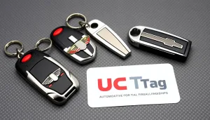 Custom automotive key tags for car dealerships