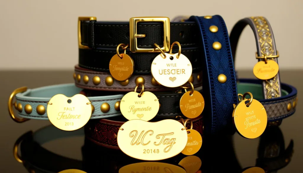 Designer dog collars