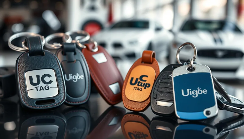 custom automotive key tags for car dealerships