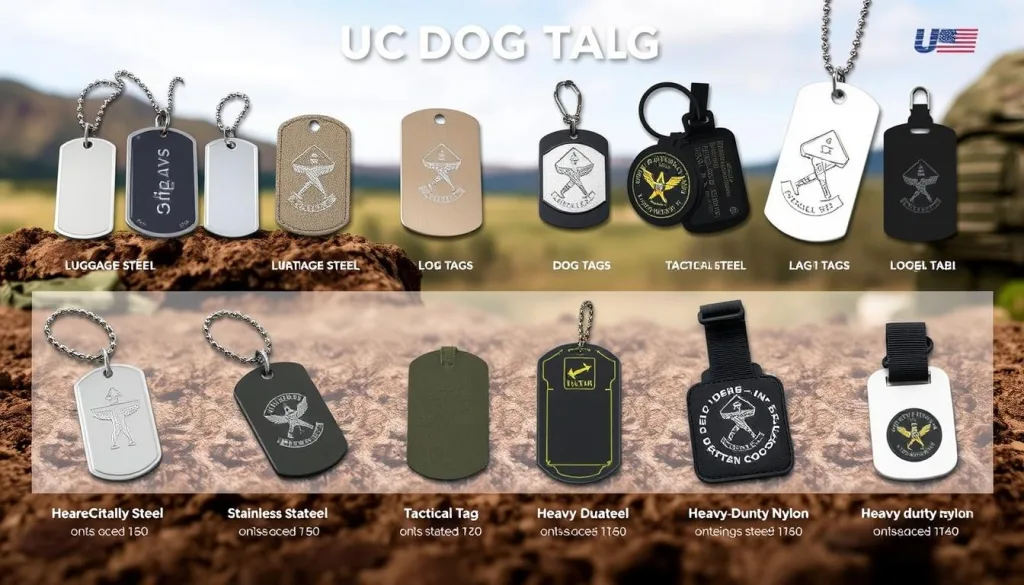 custom military bag tags