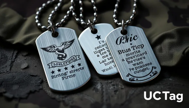 military dog tag engraving