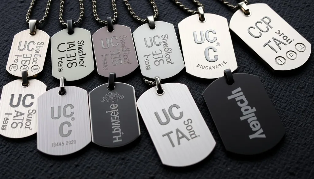 quality materials for dog tags