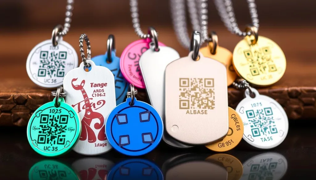 unique QR coded tags