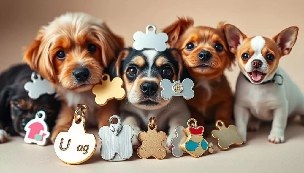 Custom metal pet ID tags