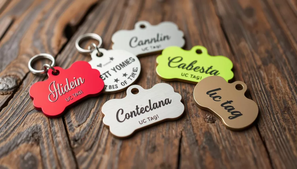 Customized metal pet tags