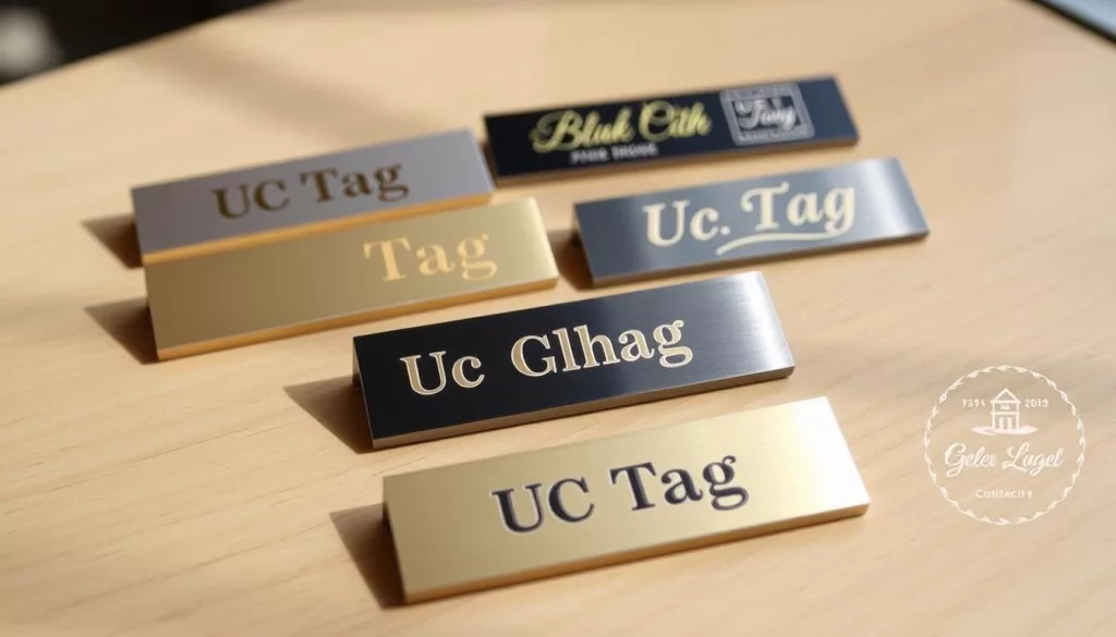 custom metal name tags