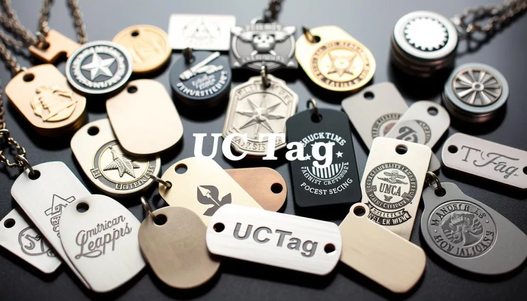 customizable options for metal tags