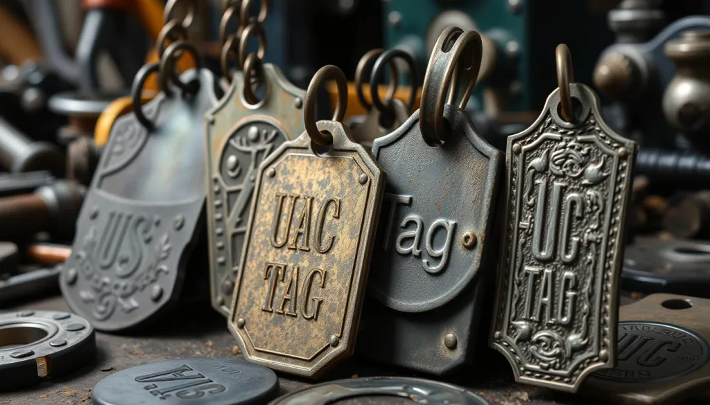 heavy duty metal tags