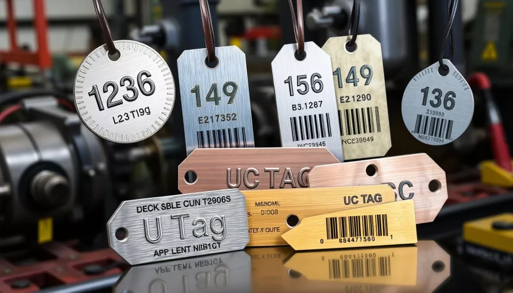 industrial metal tags