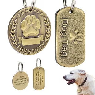 Dog Name Tags (6)