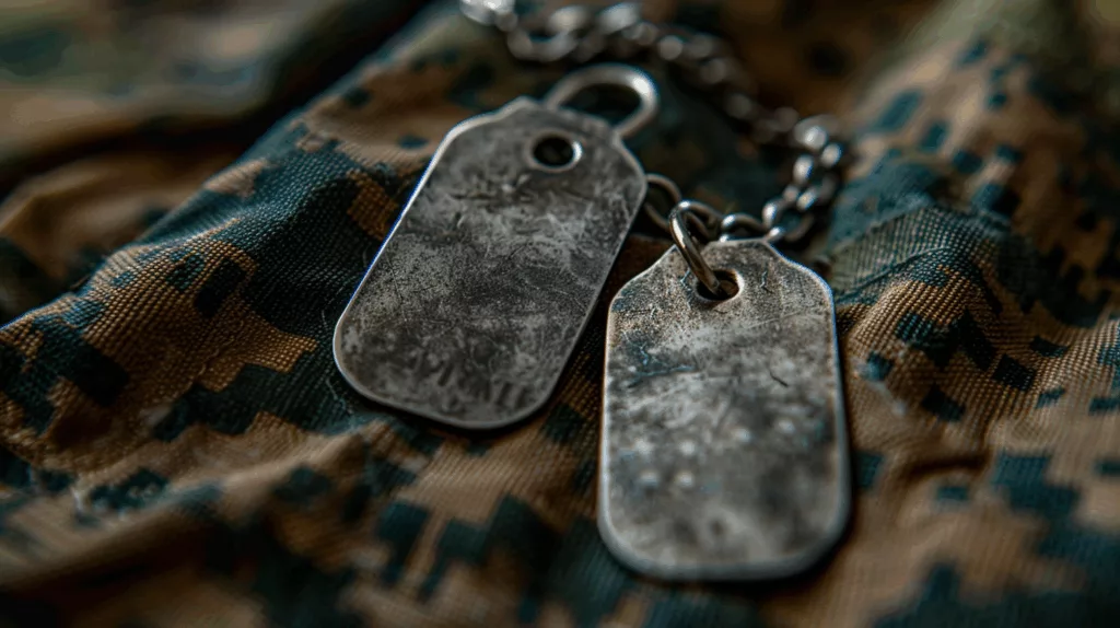 Timeline of US military dog tags from WWI to present