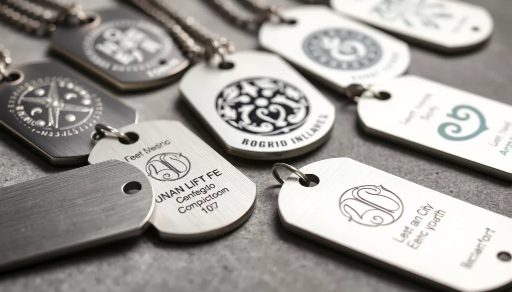 custom engraved tags