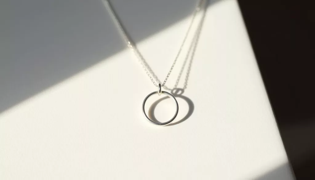 sterling silver necklace