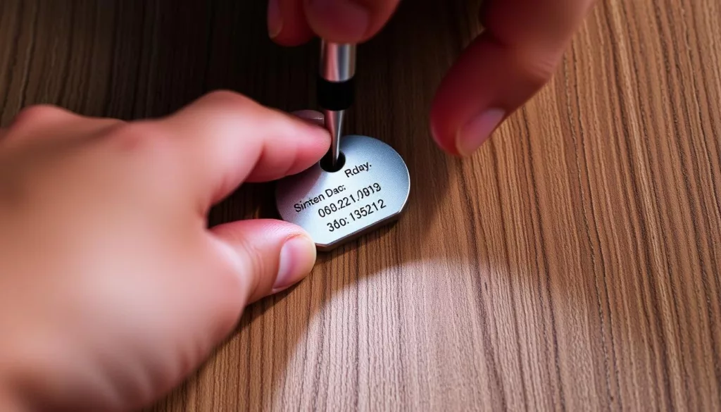 updating dog ID tags