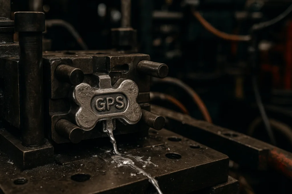 gps dog tracker tag mold development