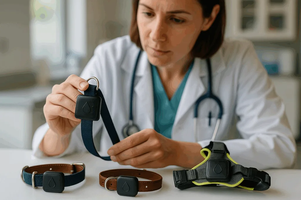 quality control waterproof dog tag trackers