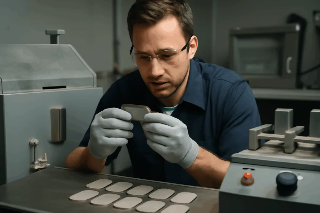 dog tag durability testing process