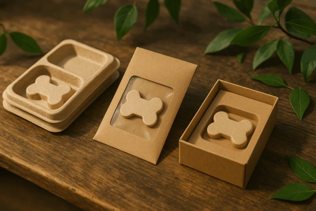 eco packaging options dog tags