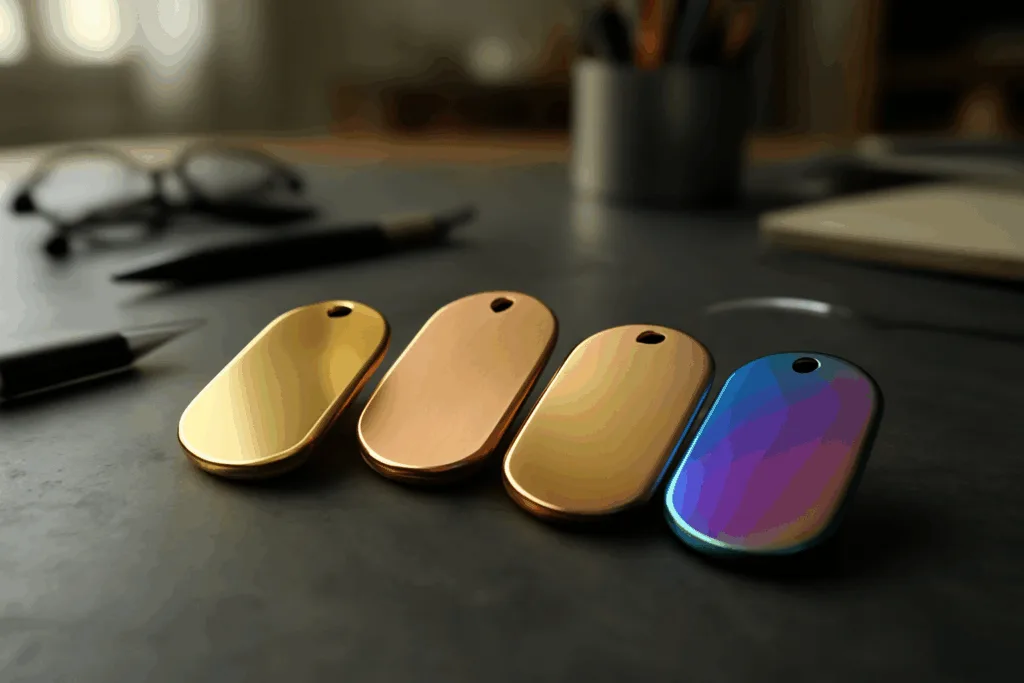 modern custom dog tags innovative finishes