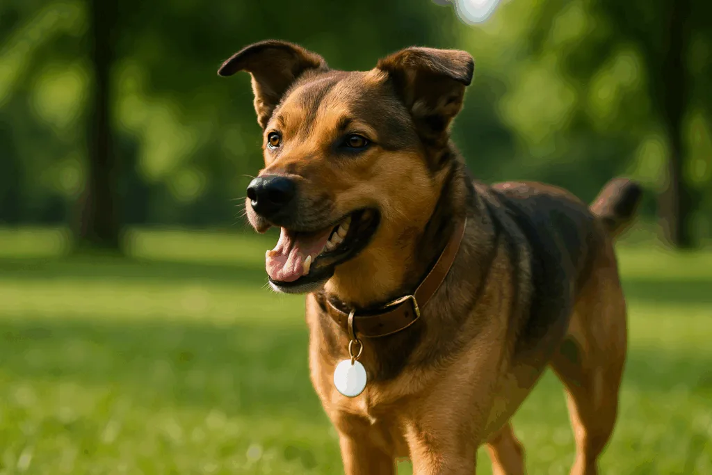 pet tag weight comfort walk