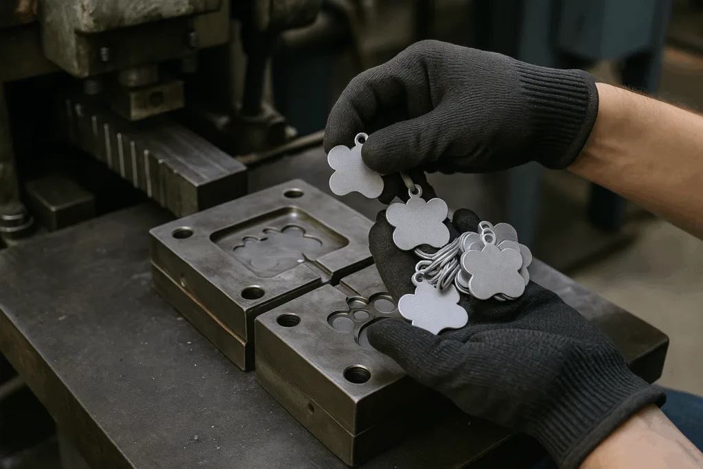 puppy tag die casting