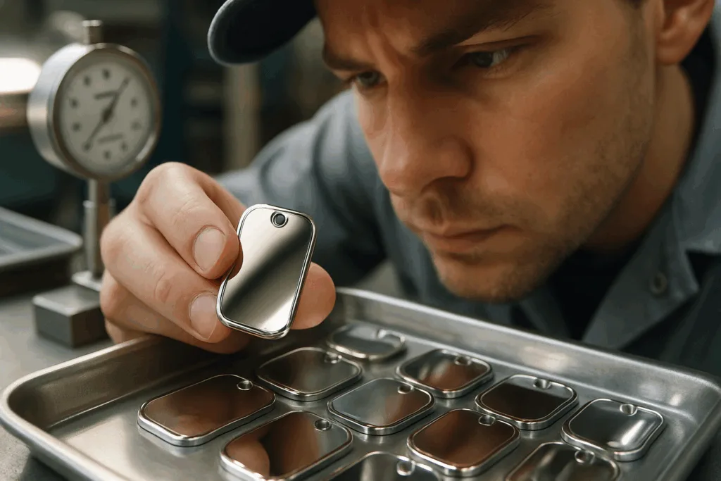 quality control bulk custom dog tags