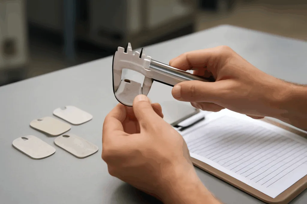 quality control small batch dog tags