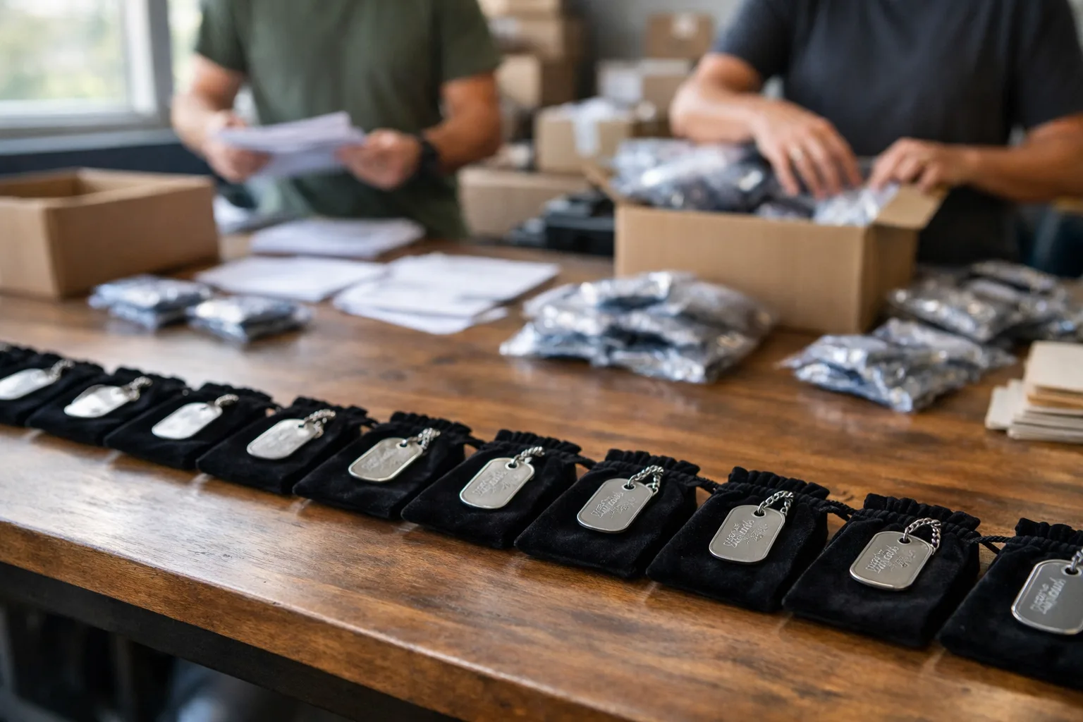 10 Metal Specs for Armed Forces Dog Tags—Bulk, Marine & Collector