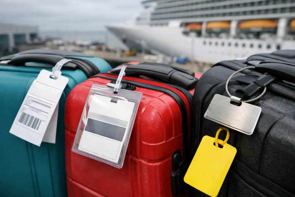 Cruise Luggage Tags: What They Are and Why You Need Them 1 cruise luggage tags portjpg