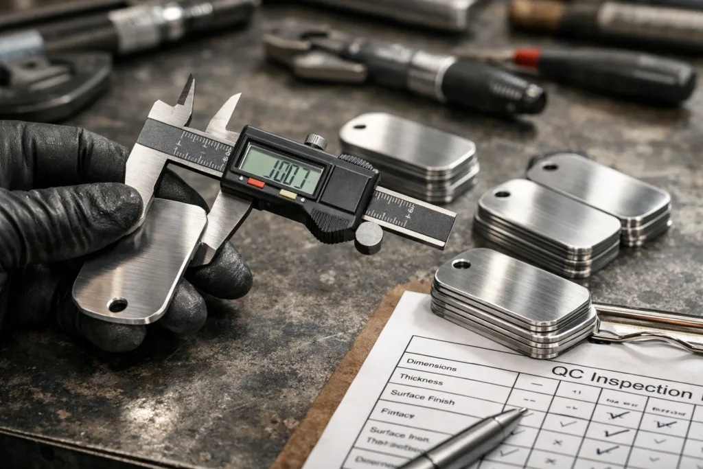 Custom Metal Tags Manufacturer: What Buyers Should Check First 2 custom metal tags manufacturer qcjpg