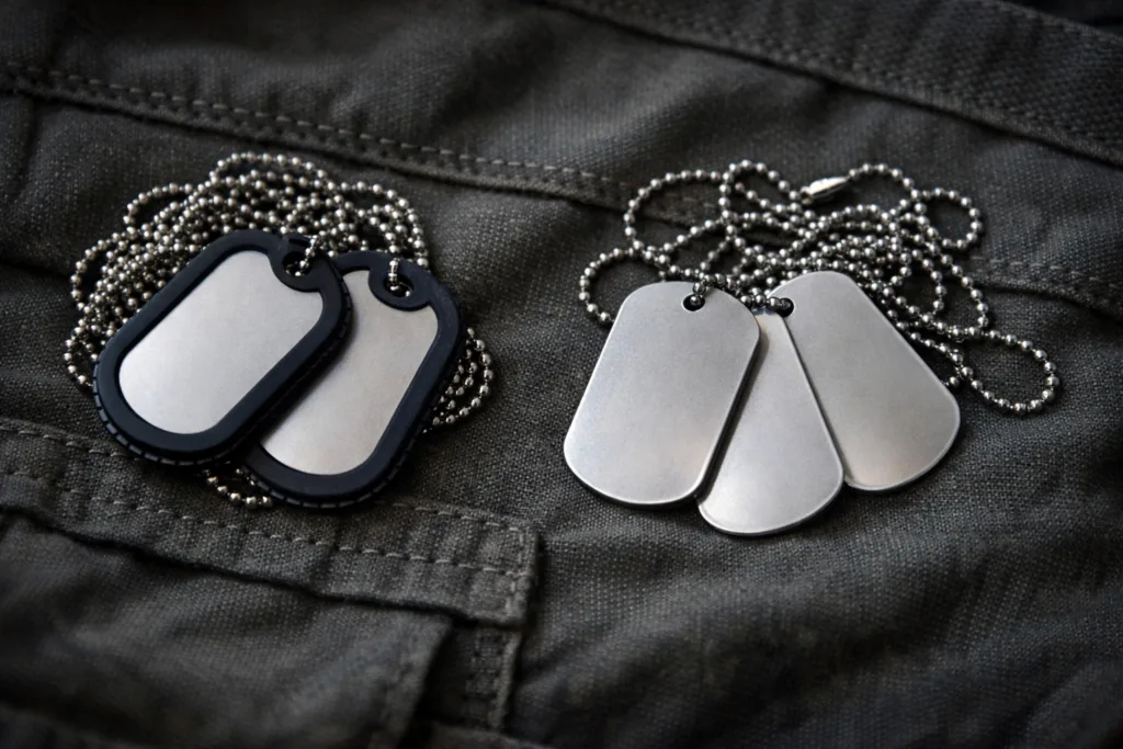 Dog Tag Silencers — Metal Tag Noise-Reduction Compatibility & Specs 3 dog tag chain noise control