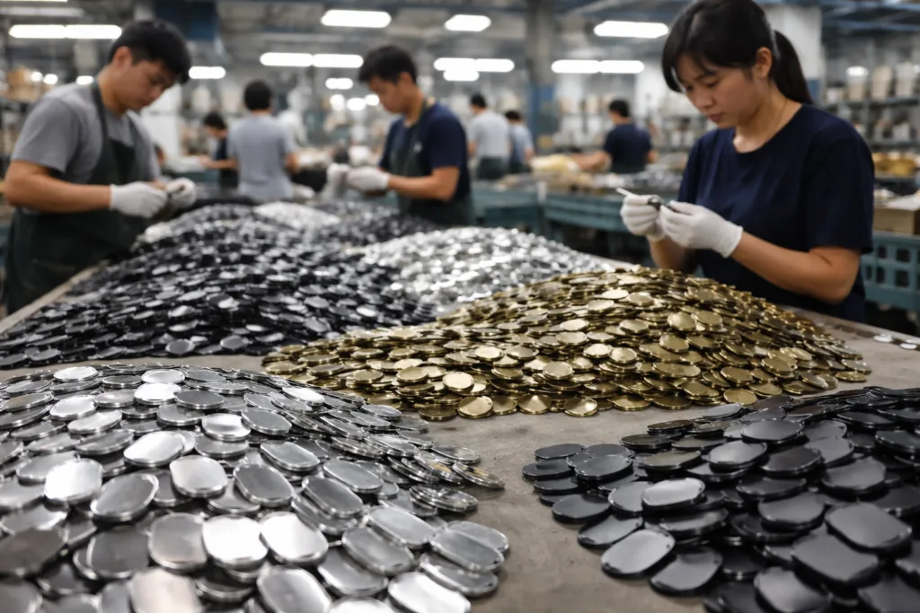 Custom Dog Tags for Pets — Wholesale & Manufacturing Process 1 metals finishes inspection