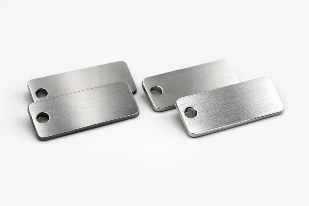 Metal Tag Marking Showdown: Laser Engraving vs. Diamond Drag for Depth and Durability 3 laser vs diamond drag tags