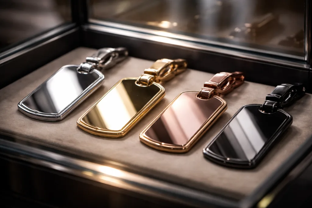 The Shining Standard: 17 Practical Ways High Polish Mirror Finish Transforms Luxury Tags & Keeps Them Flawless 3 mirror polished luxury tags display case