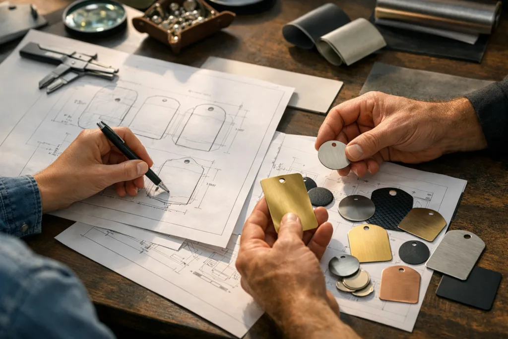 OEM vs ODM for Custom Tags: What’s the Difference? 2 oem odm custom tags designjpg