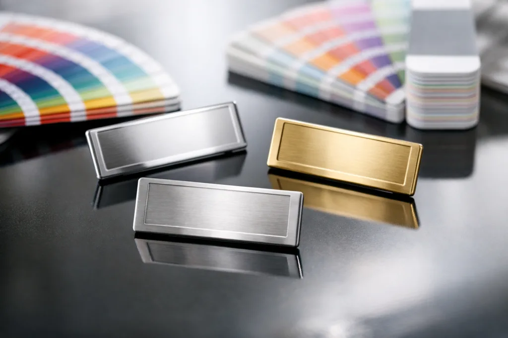 The Secret to Pantone Matching: 7 Steps for Brilliant Brand Colors on Metal 1 pantone matching metal tags