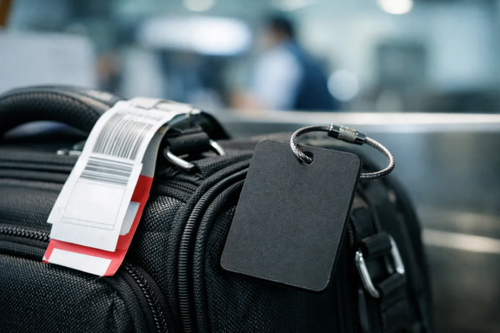 Travel Smarter: 12 Ways to Protect Your Privacy With Modern Luggage Tags 2 rfid blocking privacy luggage tag