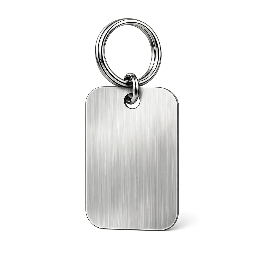 Cut-Out Keychain Tag Manufacturer | Custom Metal Keychain Tags OEM ...