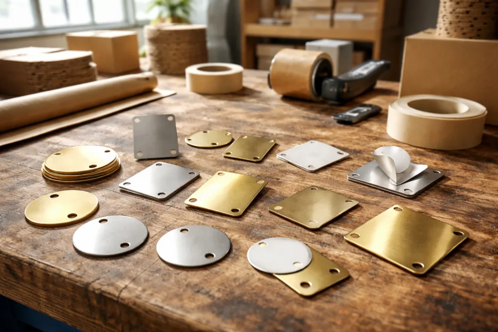 Brass vs. Steel Tags: Which Lasts Longer Over 5 Years? Real-World Wear & Tear Insights 3 brass steel tags ordering packaging