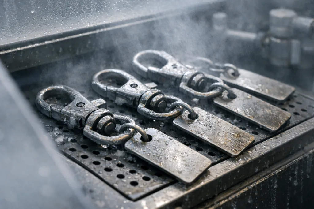 Elevate Retail Keychains: How Lobster Clasps Transform Metal Tags for Lasting Appeal 3 durability testing lobster clasps metal tags