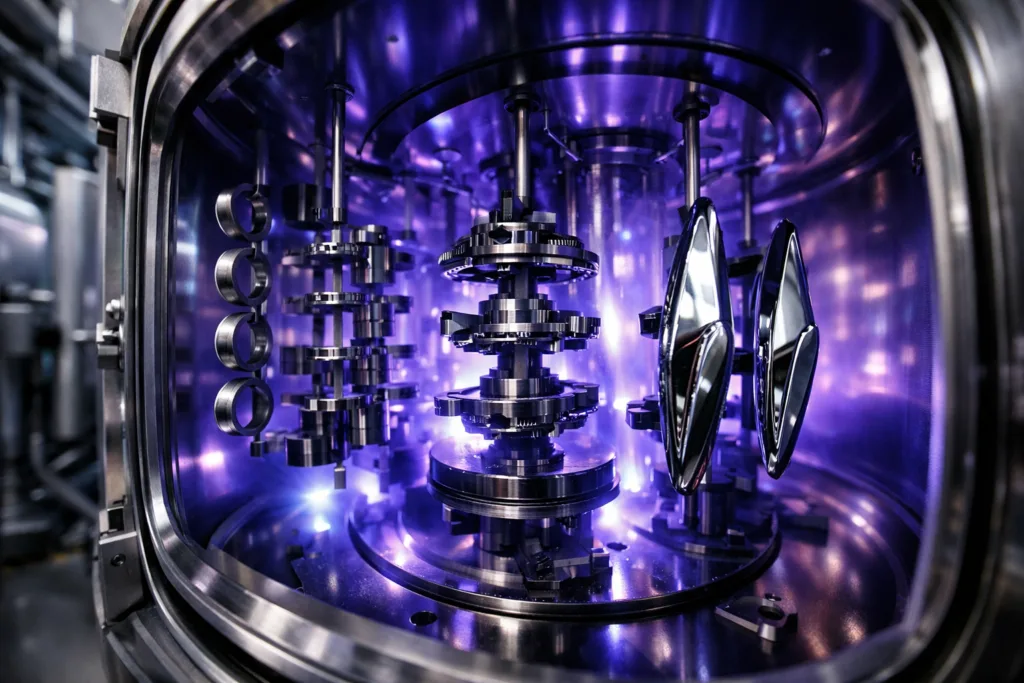 10 Ways Rainbow Metal PVD Coating Brings Iridescent Brilliance to Modern Design 1 rainbow pvd coating process factory