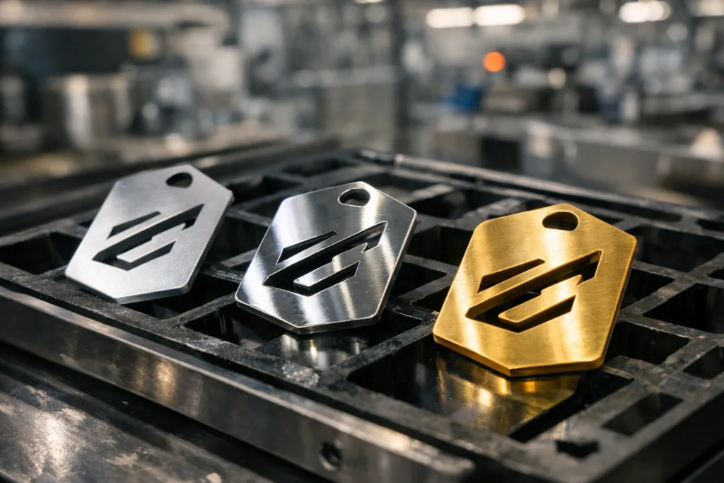 Step-by-Step: Transform JPEG Logos Into Dynamic Cut-Out Designs for Metal Tags 2 cut out design material comparison