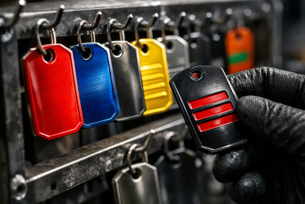 Your Fillable Text Paint Infill Deep Engraving Guide: DIY Custom Tags Made Easy 3 deep engraved paint infill tags