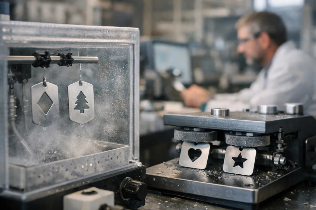 Step-by-Step: Transform JPEG Logos Into Dynamic Cut-Out Designs for Metal Tags 3 durability testing cut out tags