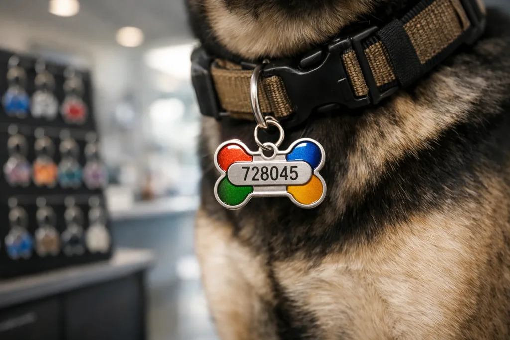 Custom Dog Tags Decoded: Why Every Dog Needs Personalized ID & How to Order Right 3 service dog custom dog tag