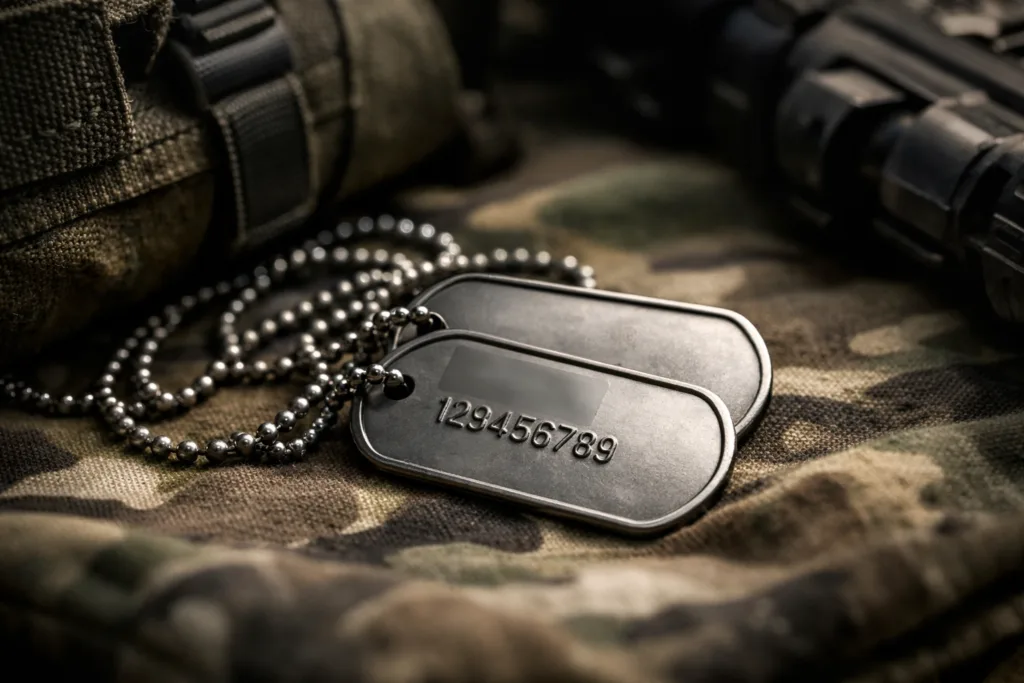 How to Ensure Your Military Dog Tags Meet Official Government Specs: Ultimate Guide 1 classic military dog tags camouflage