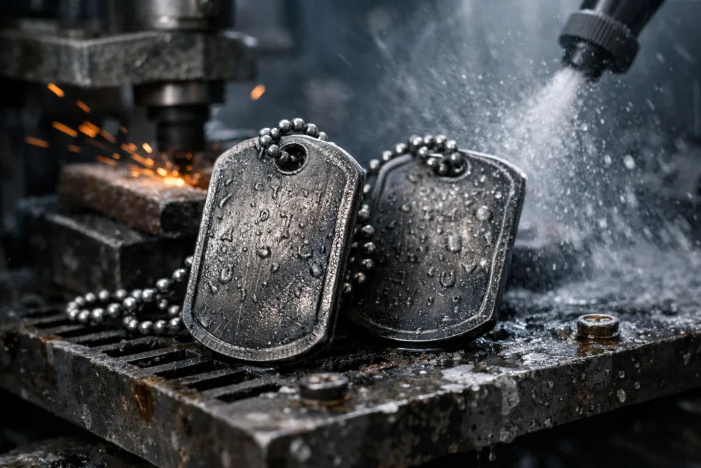 The Practical Guide to Designing Dog Tags That Remain Readable and Durable 3 durability testing dog tags