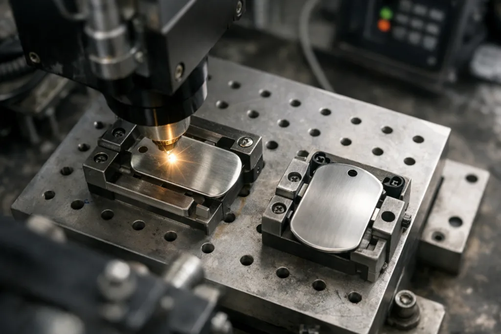 Front vs. Back: How to Maximize Clarity and Usefulness on Dog Tags 2 laser engraving dog tag front back